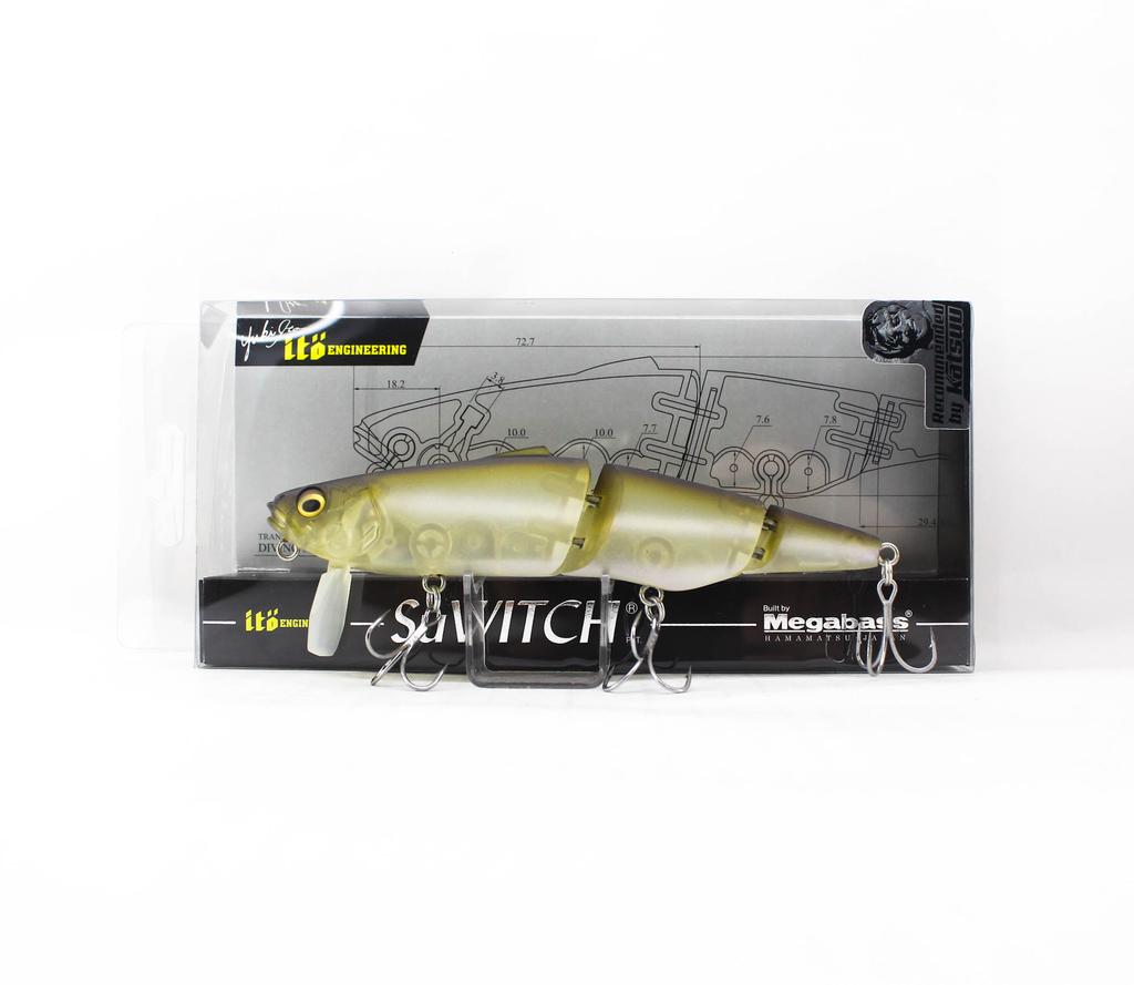 Megabass Suwitch 137 Jointed Floating Lure Bonbori Pro Blue (2223)