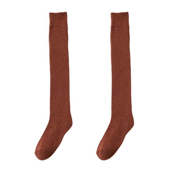 Women Extra Long Thigh High Socks Winter Warm Over Knee High Stockings Thick Thermal Knit Leg Warmers
