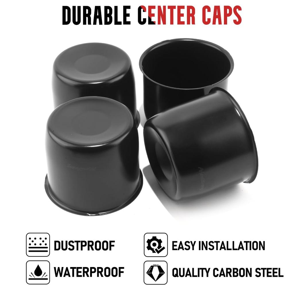 4 szt. Felga Koła Przyczepy Ciężarówki Wciskana Centralna Osłona Piasty Koła Średnica 108 mm