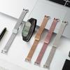 Magnetic Folding Buckle Metal Strap for Xiaomi Watch 10 9 8 Stainless Steel Slim Band for Miband 10 9 8 NFC Smartwatch Bracelet