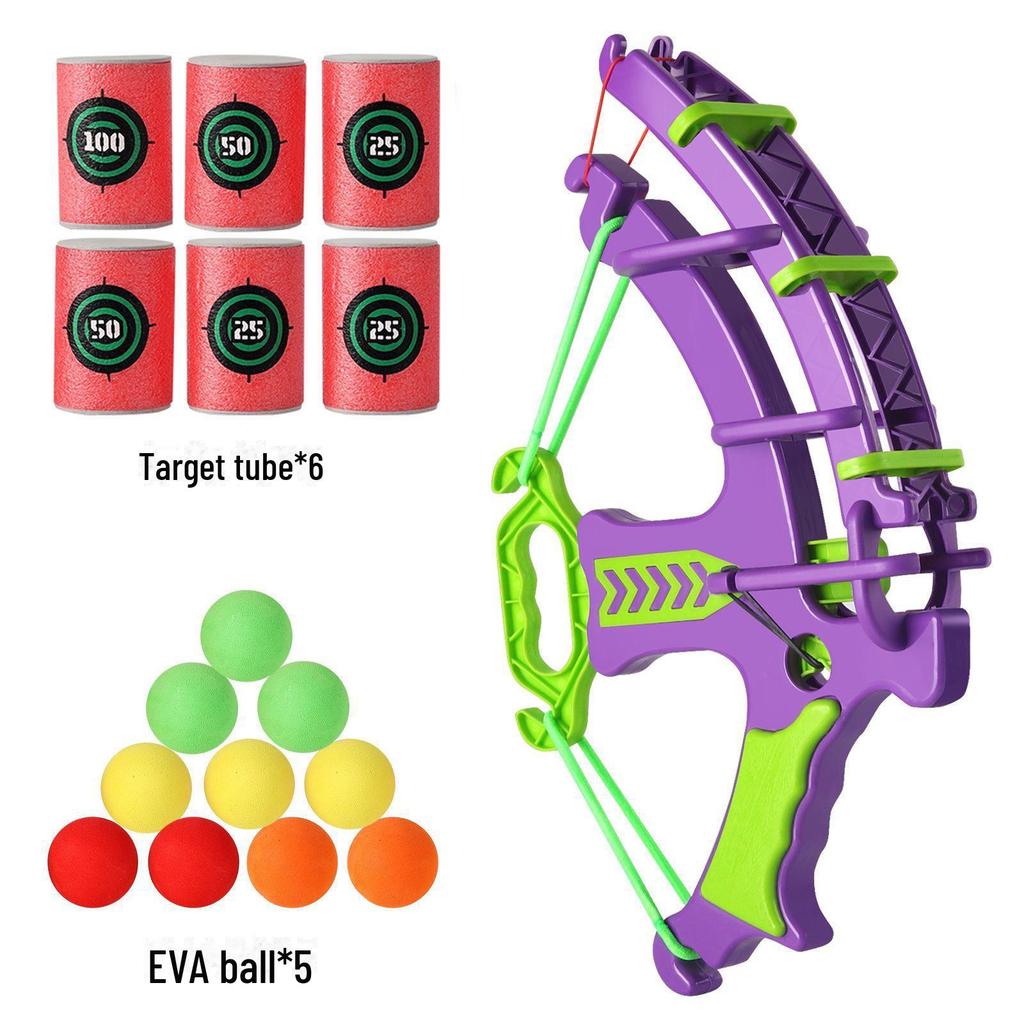 "Interactive Bow & Arrow Dartboard Toy for Parent-Child Fun"