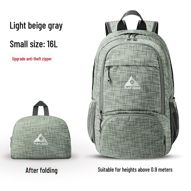 Lightweight Foldable Outdoor Backpack for Travel, Sports, Hiking, and Camping