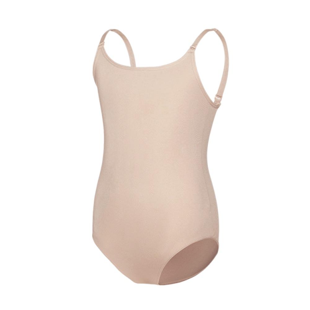 Fashion Nude Color Girls Ballet Leotard Elastic Professional Seamless Underwear Camisole Body Shaping Dance Costumes Practice