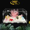 Insect Feeding Box Acrylic Transparent Breeding Cases for Spiders Reptiles Lizards Centipedes Small Snake 2 Size
