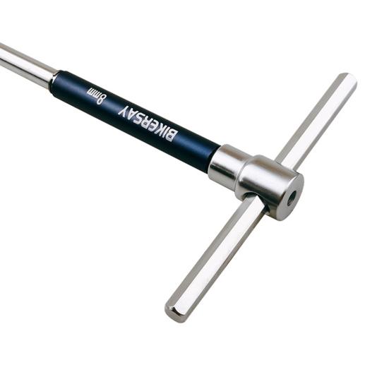 2/2.5/3/4/5/6/8/10MM Bike T-Handle Hex Wrench 3-Way T/L-Type Sliding Top Spinning Sleeve Hex Key Bicycle Repair Maintenance Tools