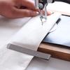 1PCS Metal Sewing Hemming Clip Sewing Clip 3 Inch Measuring Ruler Quilting Clip Fixed Ruler DIY Sewing Clip Fabric Ruler