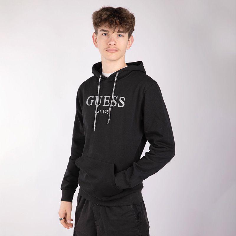 Sweat capuche inscription devant Homme GUESS