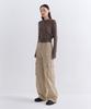 MUSINSA STANDARD WOMAN Women'S Herringbone Wide Cargo Pants [Beige]