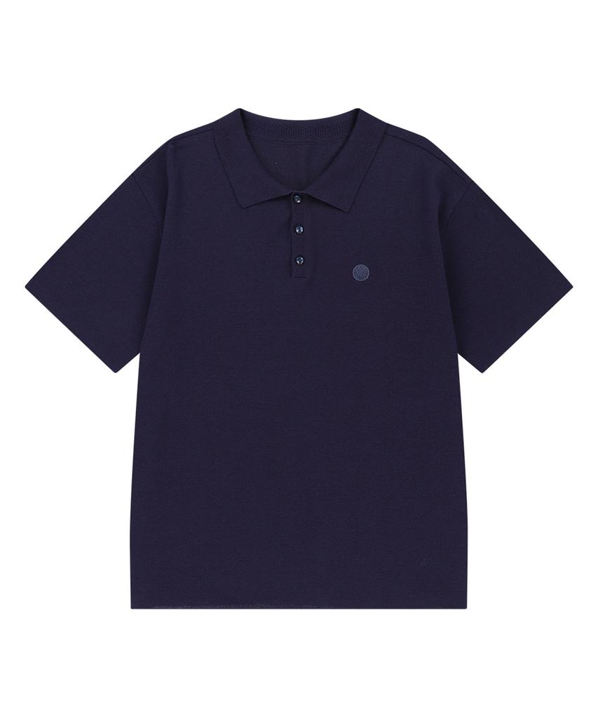 OFFGRID Og Cool Touch A/C Short Sleeve Knit - Navy