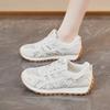 2025 Sommer hohles Mesh atmungsaktiv Forrest Gump Schuhe Damen neue Mode vielseitige Sport-Freizeitschuhe leichte Reiseschuhe