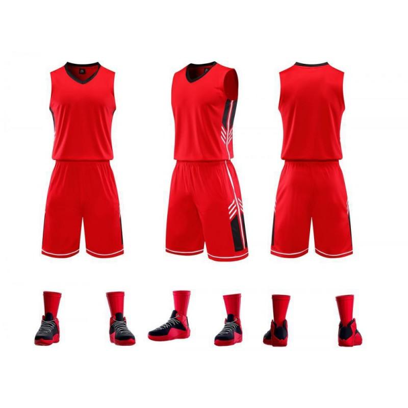 Vlastní sada basketbalových dresů pro dospělé Unisex Týmový sport Tréninkové Výkonnostní oblečení Zimní