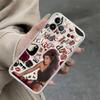 Schöne Frau A-Amy W-Winehouse Transparente Handyhülle Für IPhone 16 15 14 13 12 11 Pro Max Plus Weiche Hülle