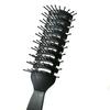 Men Vented Hair Brush Portable Anti-static Blow Drying Hairbrush Professional Hair Styling Detangling Comb with Ergonomic Handle