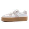 Augustine retro German training shoes women's 2025 new autumn platform Forrest Gump board shoes casual sports white shoes