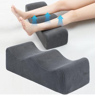 Leg Pillows, Relief Waist Pain Leg Cushion, Sleeping Leg Raiser for Bed, Sofa, Lounge Chairs, Bottom Anti-slip & Two Fixed Bands