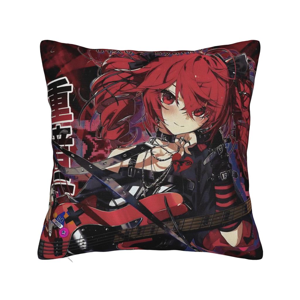 Lizzies Cartoon McGuires Square Pillow Covers Polyester Home Cushion Case Cute Home Decoration Pillowcase
