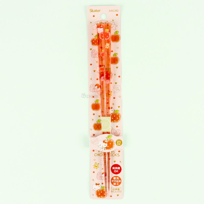 Hello Kitty Happiness Girl Acrylic Chopsticks 21cm Single product