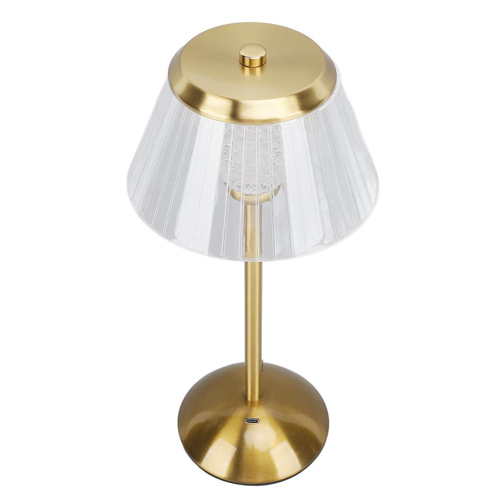 Cordless Desk Lamp Rechargeable 3 Color Temperature Dimmable LED Nightstand Table Light for Bedroom