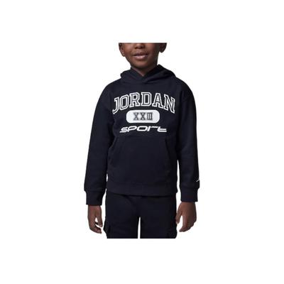 Hoodie Sport Fleece Printed Pullover Hooded Kids Hoodies Black HV1564-010