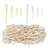 50-200pcs/lot CCB Cone Shape Charms Pendants Plastic Charms Beads For Jewelry Making DIY Bracelets Necklace Earrings Accessories