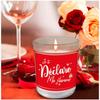 Les Trésors De Lily [A3727] - Scented Candle 'I Declare My Love To You' Red - 92x70 Mm