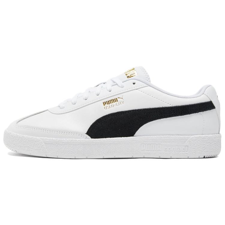 PUMA Oslo-City  White Black  Men s 374976-02 EU 35.5