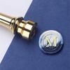 Wax Seal Stamp Handle with Stamp Head Replacement, Letter Sealing Stamp Head, Wax Seal Tool for Sealing Wax Stamp