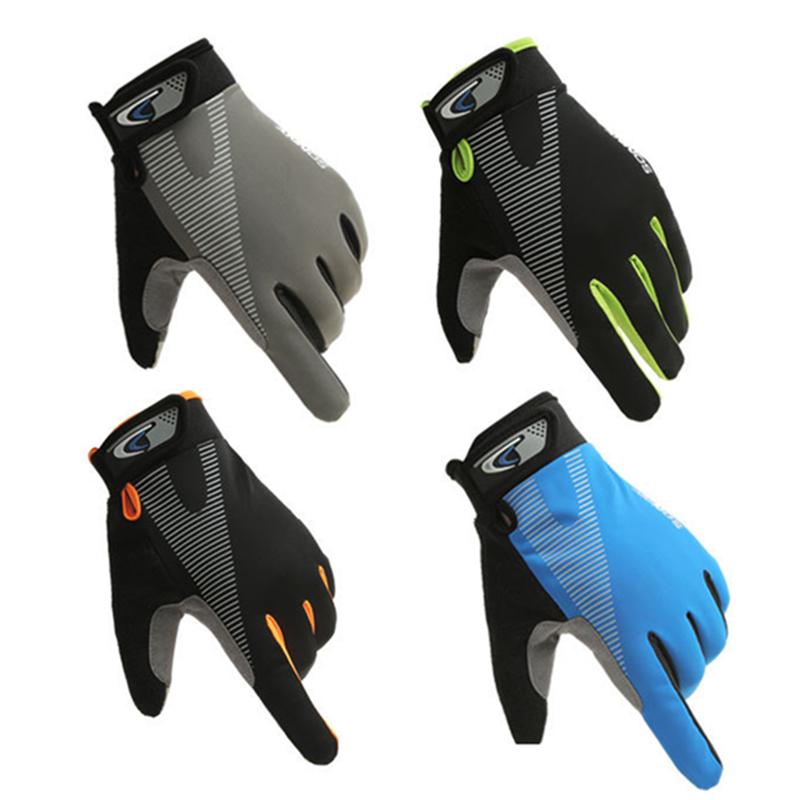 Buy Outdoor Sports Summer Cycling Gloves Anti-slip Full Finger Touch ...