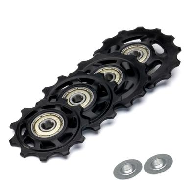 Bike Rear Derailleur Pulley Wheel Guide 11T 12T 13T 14T Bearing Road Bike Pulley Roller for 9/10/11 Bike
