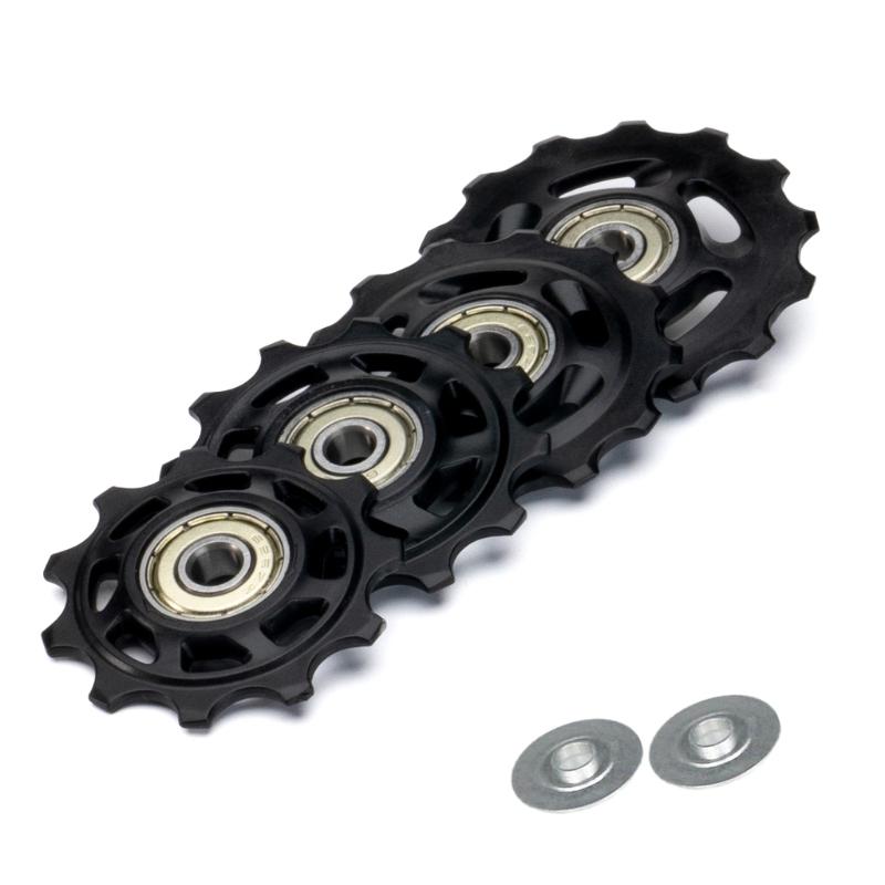 Bike Rear Derailleur Pulley Wheel Guide 11T 12T 13T 14T Bearing Road Bike Pulley Roller for 9/10/11 Bike