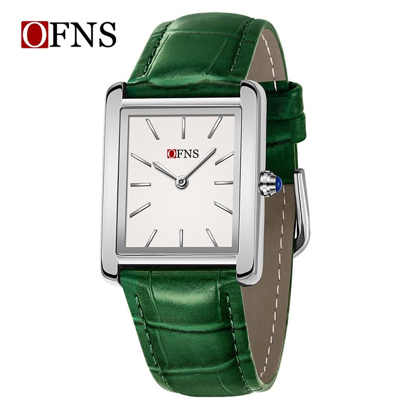 Oufani Women s Waterproof Roman Square Quartz Wristwatch