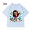 Moana 2 Vestiti felpa con cappuccio per bambine 3-14 anni Bambine Cartone animato Pullover Bambini Felpa autunnale Sportiva Regalo Ideale Quotidiano Esterno