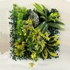 Contemporary Artificial Hedge Plants Plastic Greenery Fence Panel for Garden, Privacy Screen, Outdoor, Indoor Decor Floral Theme Decorative Swag for C