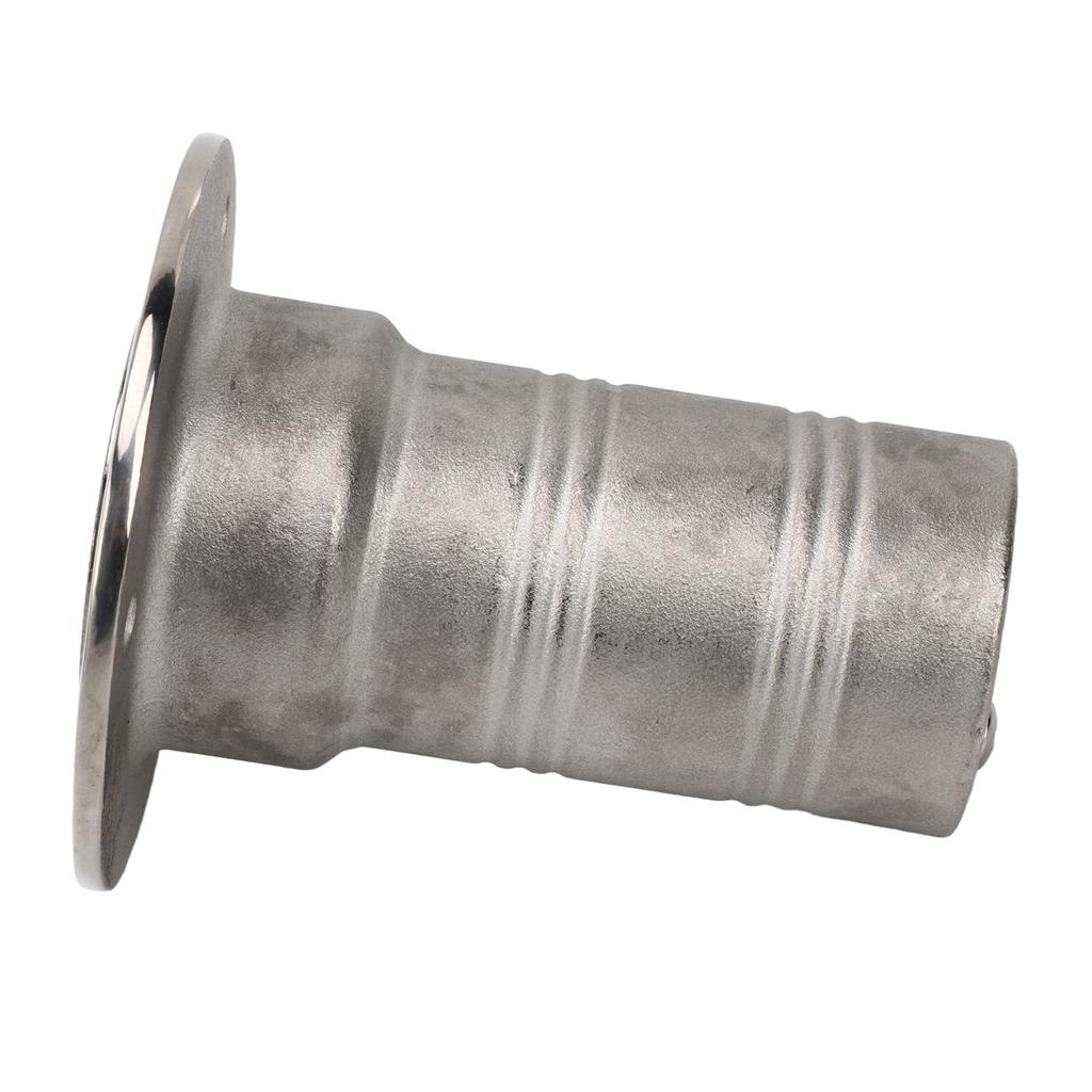 Deck Filler 316 Stainless Steel Right Angle 1.5 Inch Boat Filler Hardware with Key for Yacht Ship DIESEL