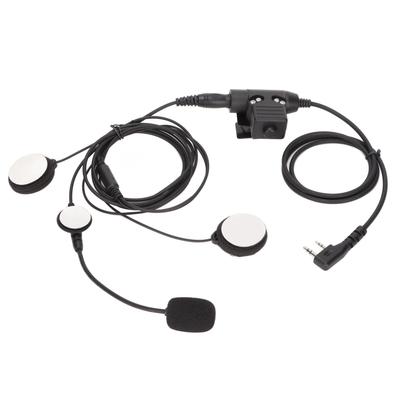 Motorrad Bilaterales Headset U94 PTT 7,1 mm Stereo Geräuschreduzierung Motorrad Headset mit Clip für