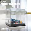 Collector 1/64 Car Model Parking Lot Small-scale Scene Acrylic Display Dust Cover Storage Box Friends Gifts Collect Ornaments