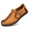 Large Size Leather Shoes 38-47 Men's Moccasin Casual Shoes Handmade Leather Shoes Men's Loafers