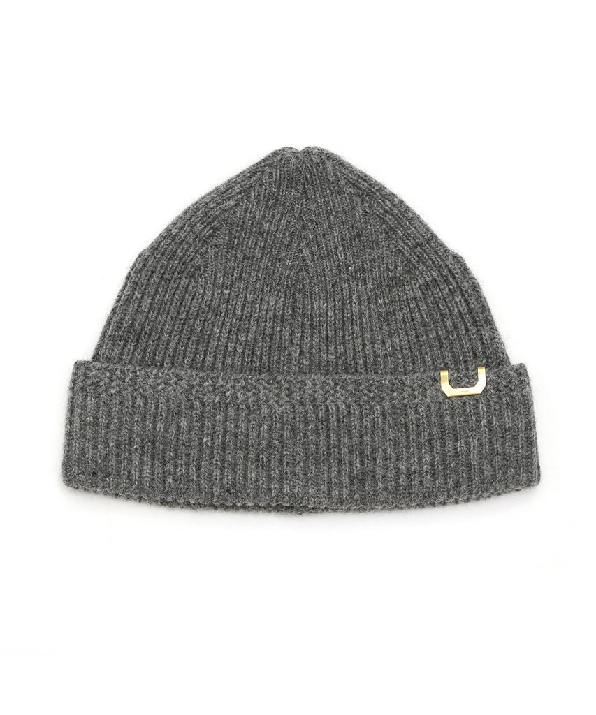 Eondeokeonteulolseutyudio Winter Short Beanie Watch Cap / Lambs Wool / Ht Grey