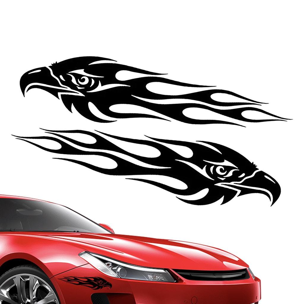 Generic Eagle Car Sticker, Eagle Car Decal | 2 Car Decals | Motorcycle Stickers,