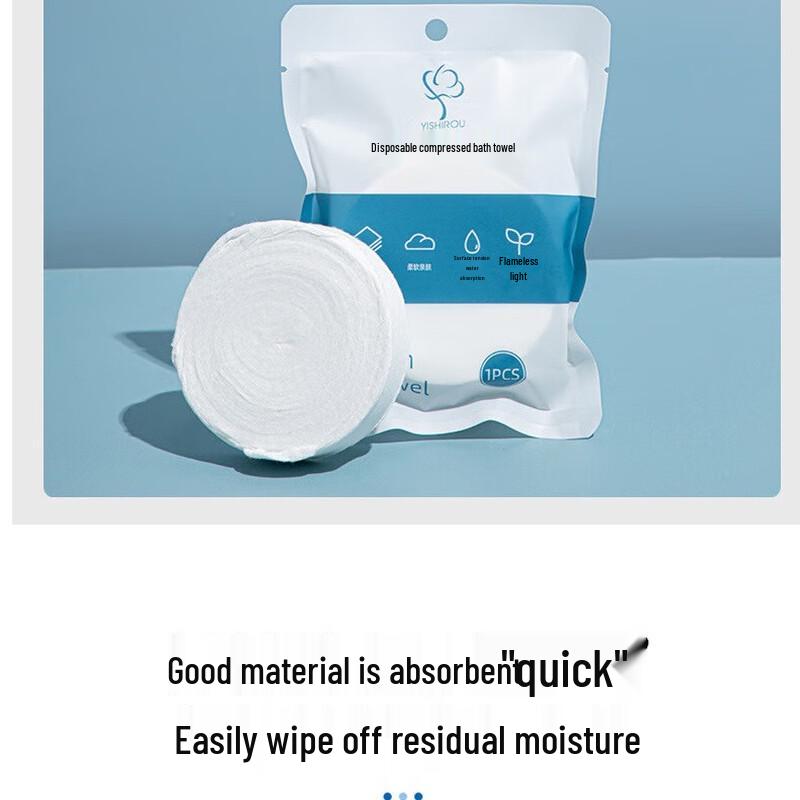 MDNG Disposable Compressed Travel Bath Towel