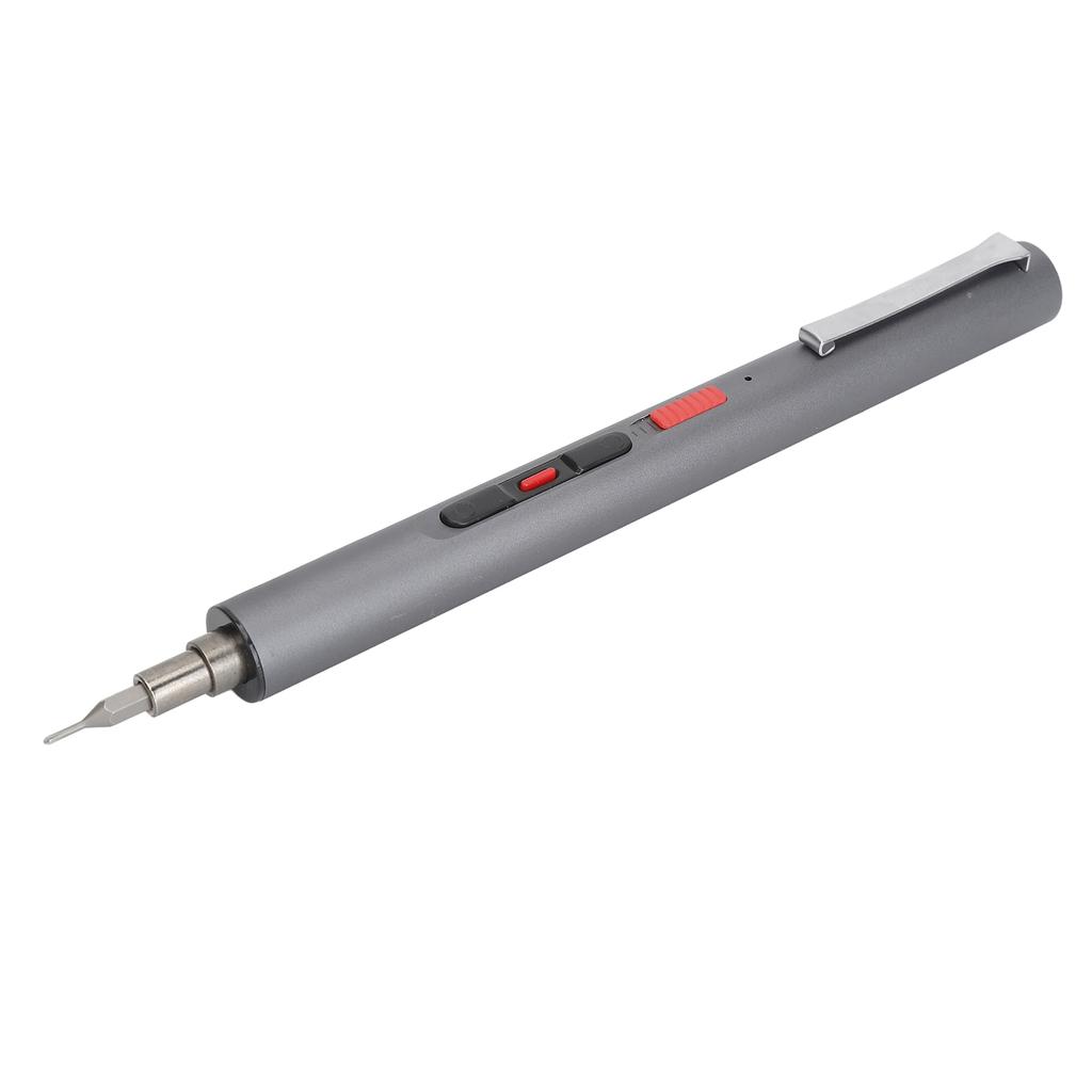 Electric Screwdriver Large Torsion High Accuracy Strong Magnetic Mini Screwdriver with 26 Bits for Watch Camera