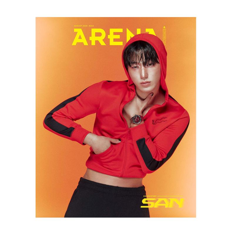 [PRÉCOMMANDE] Arena Homme+ F Type Août 2025 (Couverture: San d'ATEEZ)