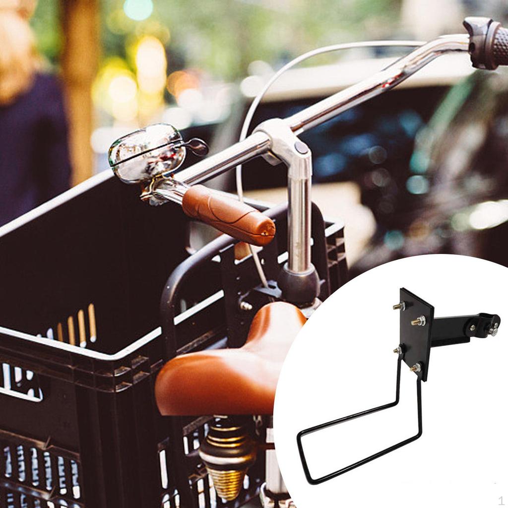 Bike Basket Front Mount,Bicycle Support Bracket Fixing