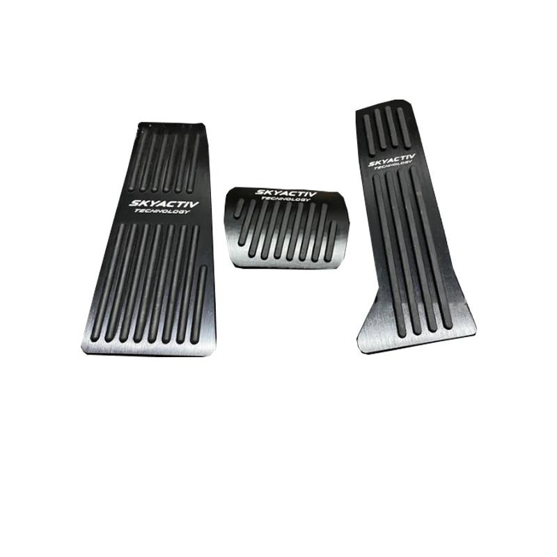 Car Foot Pedals For Mazda CX-5 CX5 KF 2017 2018 2019 2020 2025~2025 Car Foot Pads Covers Brake Pedal Accelerator Car Acessories