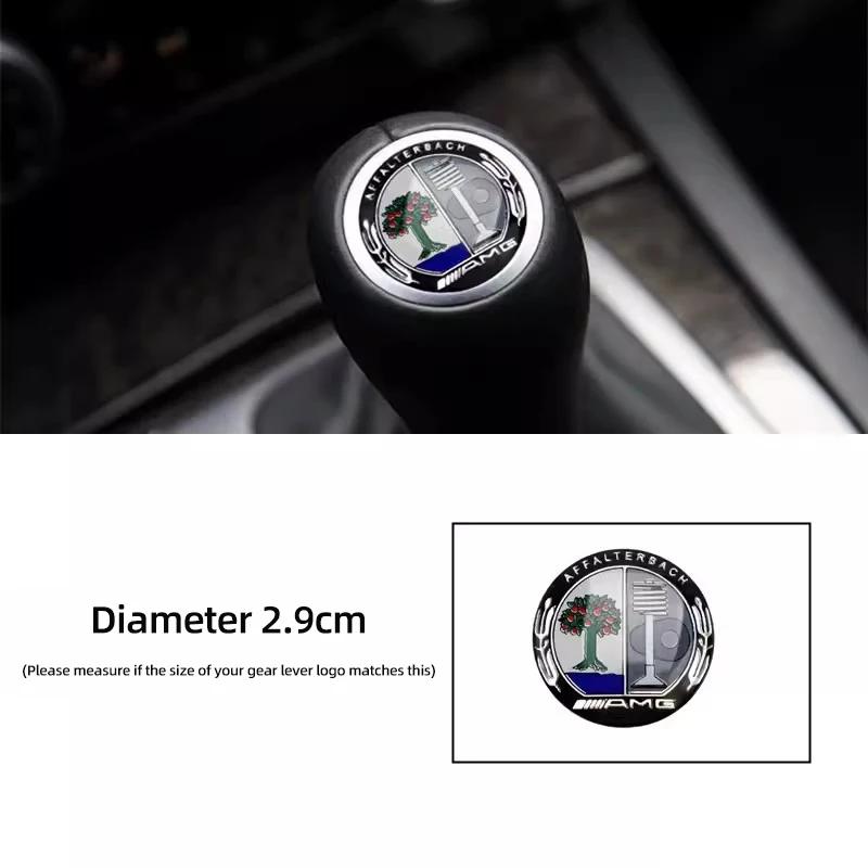 2025 Heißes Auto Getriebesteuerhebel Aufkleber Schalthebel Emblem Für Mercedes Benz AMG W203 W206 W220 W205 W211 W212 W201 W210 W10