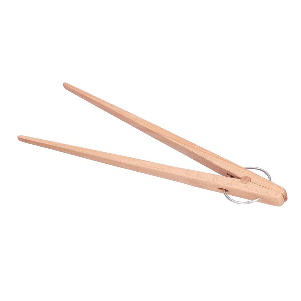 Wooden Wooden Tongs Reusable Snack Clip Kitchen Gadget Baking Clip  Cooking Preparation