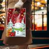 50/100pcs Christmas Gift Bags Santa Claus Bag Christmas Decoration for Home 2026 Navidad Natal New Year 2026 Packing Bag