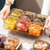 CAIZHI Divided Fruit & Snack Serving Platter with Lid