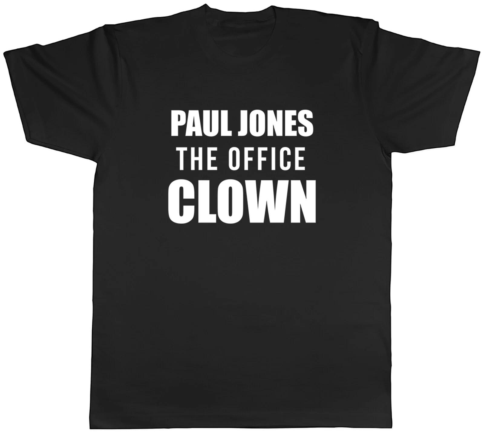 Personalised The Office Clown Mens Unisex T-Shirt Tee S