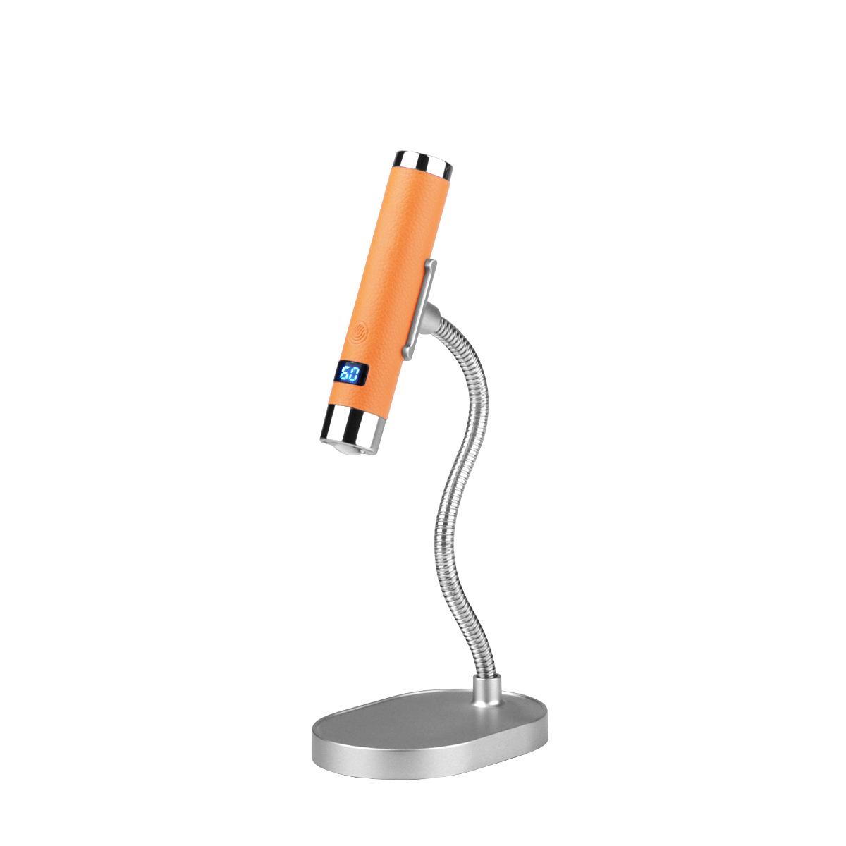2025 Smart Mini UV Handheld Phototherapy & Nail Art Lamp with AI Sensor оранжевый